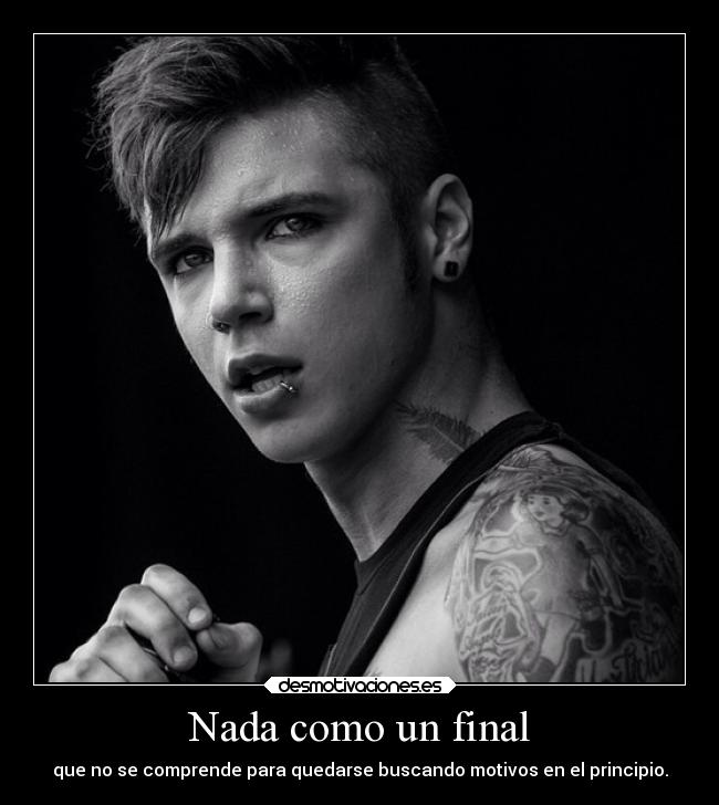 Nada como un final -