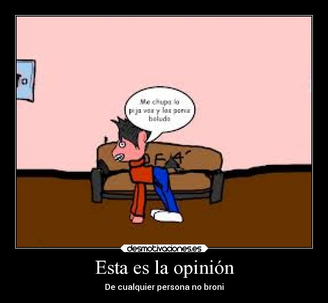 Esta es la opinión - 