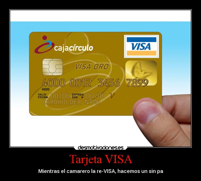 Tarjeta VISA - 