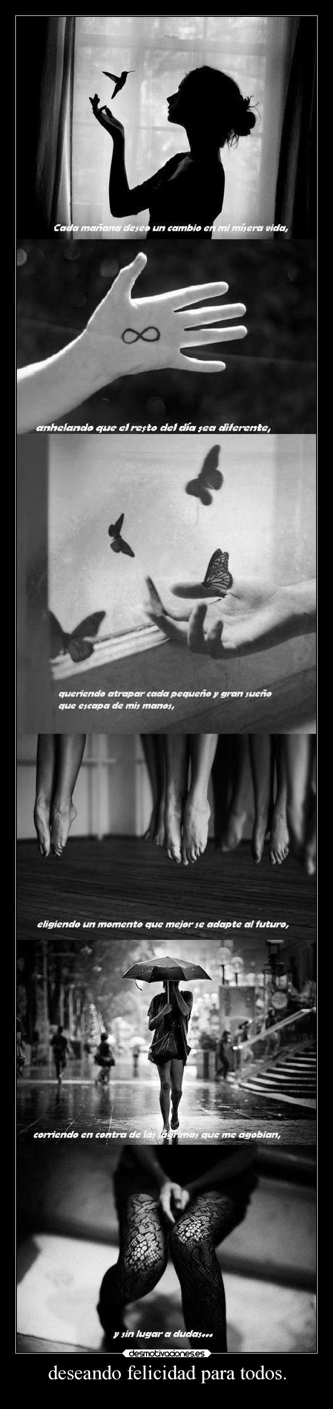 carteles felicidad desmotivaciones