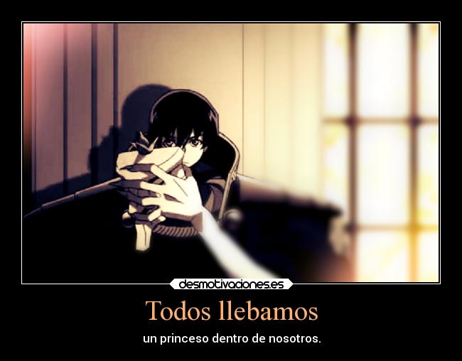 carteles anime mirai nikki desmotivaciones