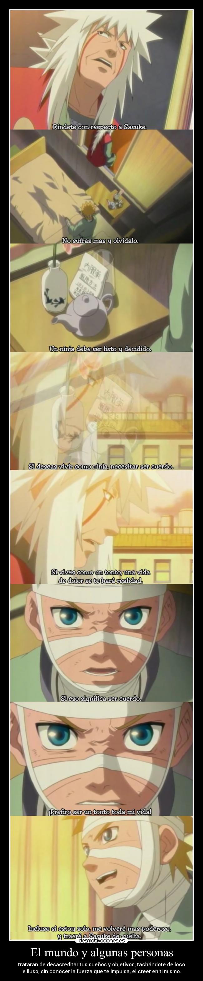 El mundo y algunas personas -