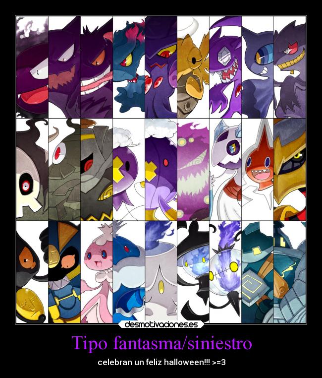 carteles pokemon fantasma siniestro feliz halloween les desean este ano desmotivaciones