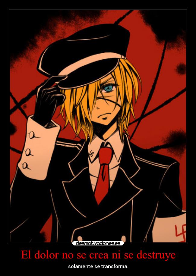 El dolor no se crea ni se destruye -