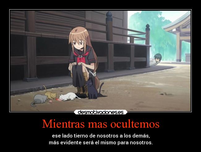 Mientras mas ocultemos - 