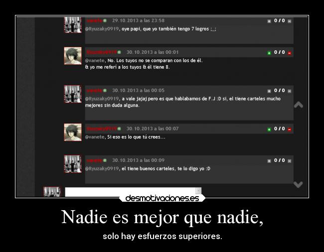 carteles vanete ryuzaky0919 desmotivaciones