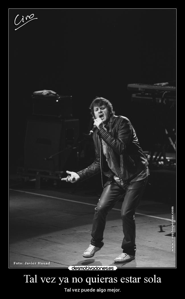 Tal vez ya no quieras estar sola - 