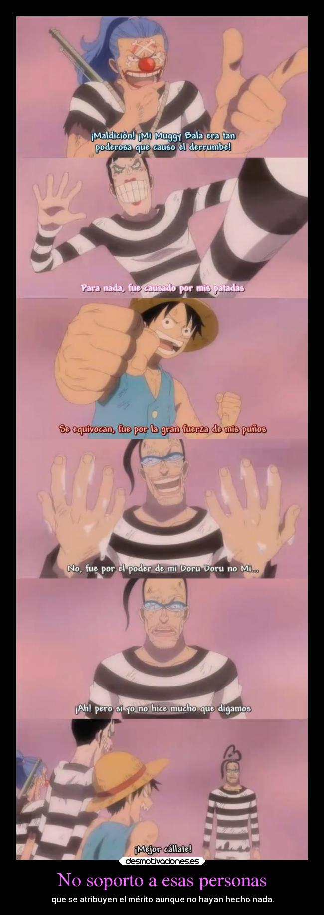 No soporto a esas personas - 