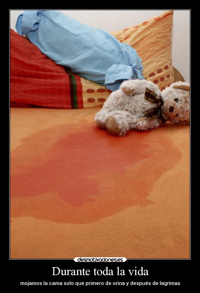 Durante toda la vida -