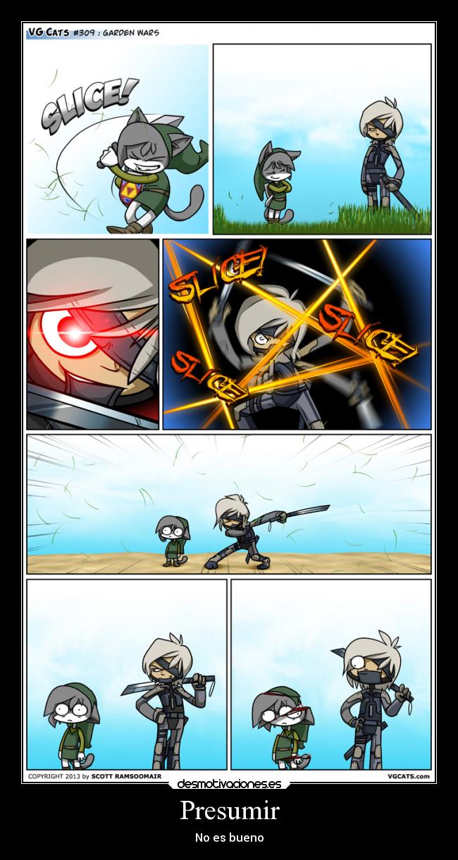 carteles cats metalgear link raiden desmotivaciones