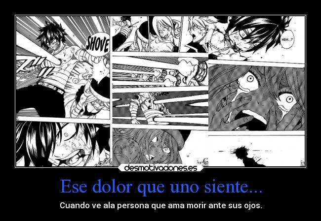 Ese dolor que uno siente... - 