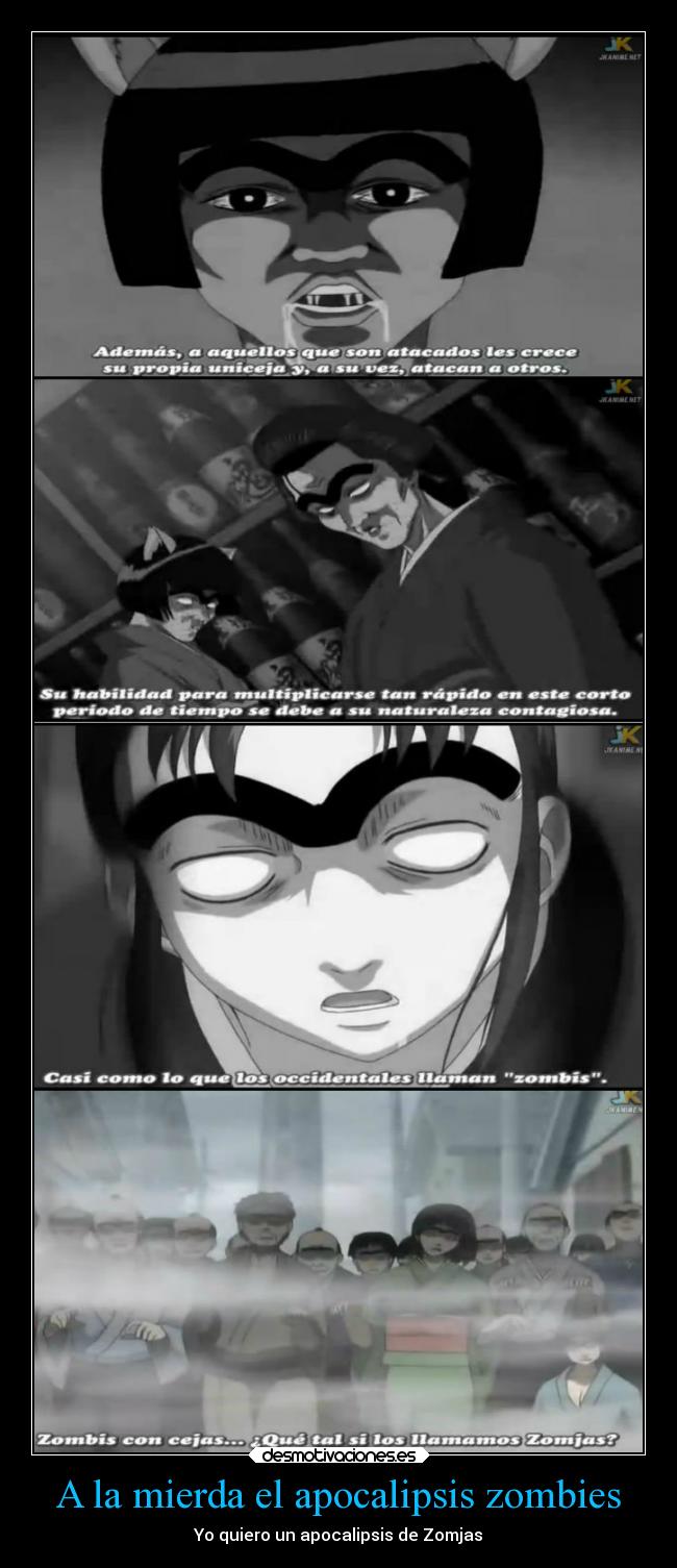 A la mierda el apocalipsis zombies -