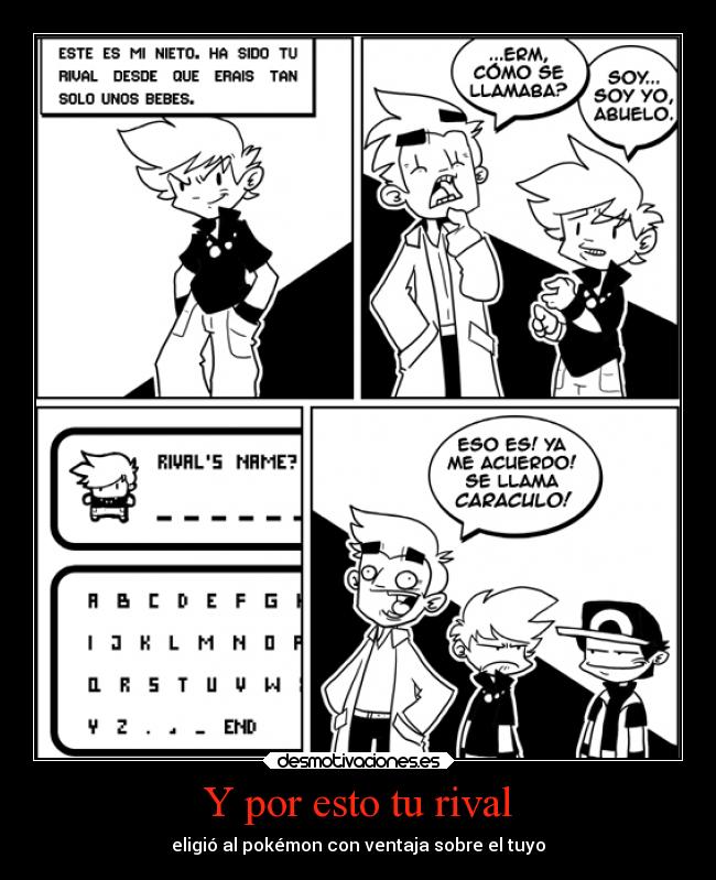Y por esto tu rival -