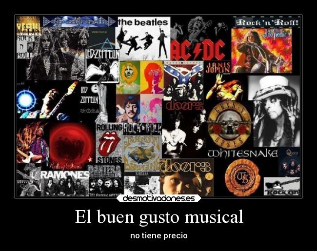 El buen gusto musical -