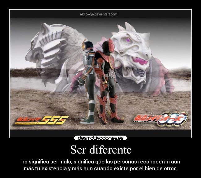Ser diferente - 