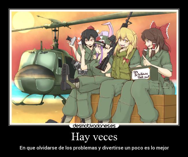 Hay veces -