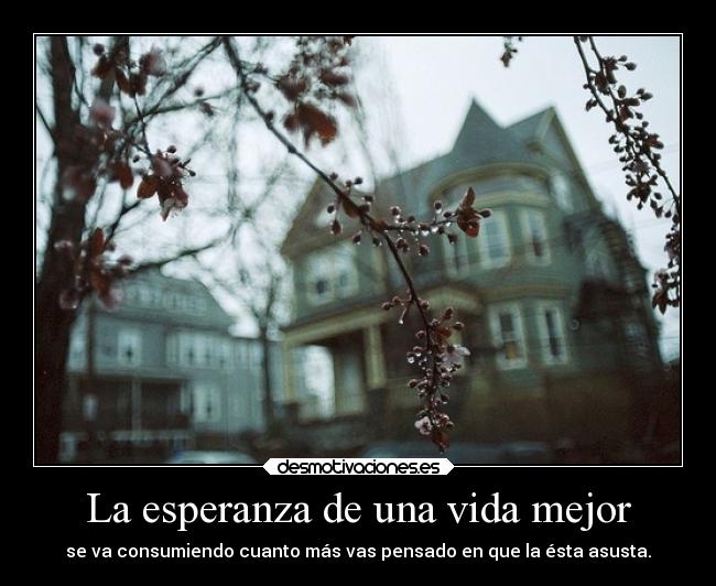 La esperanza de una vida mejor - 