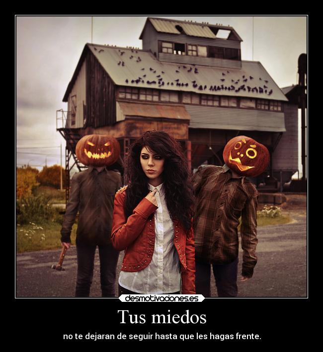 carteles malditos miedos mueren con nada desmotivaciones