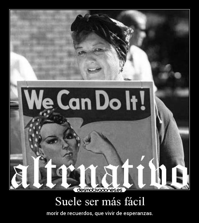 Suele ser más fácil - 