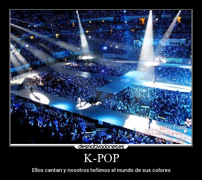 K-POP - Ellos cantan y nosotros teñimos el mundo de sus colores