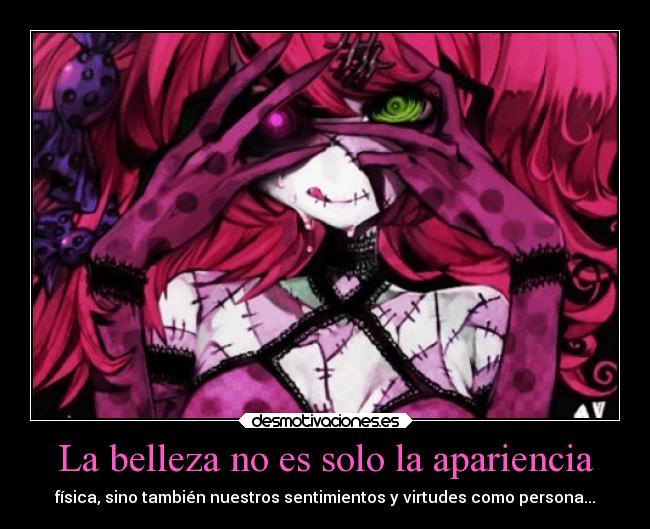 La belleza no es solo la apariencia -