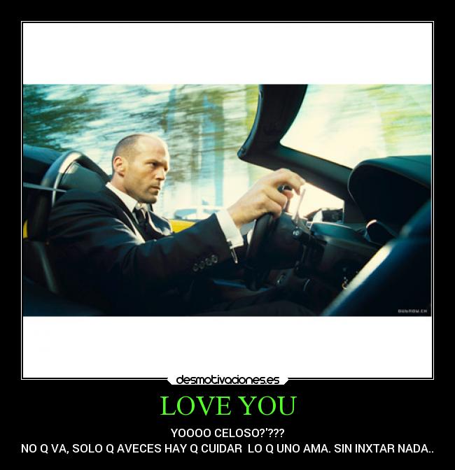 carteles celoso celos desmotivaciones