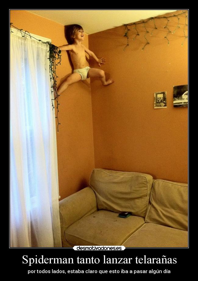 Spiderman tanto lanzar telarañas - 