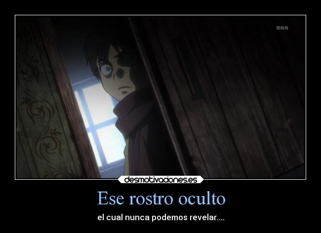 carteles anime shingeki kyojin eren jaeger echos reales miedo desmotivaciones