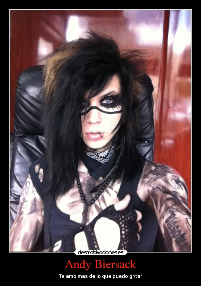 Andy Biersack - Te amo mas de lo que puedo gritar