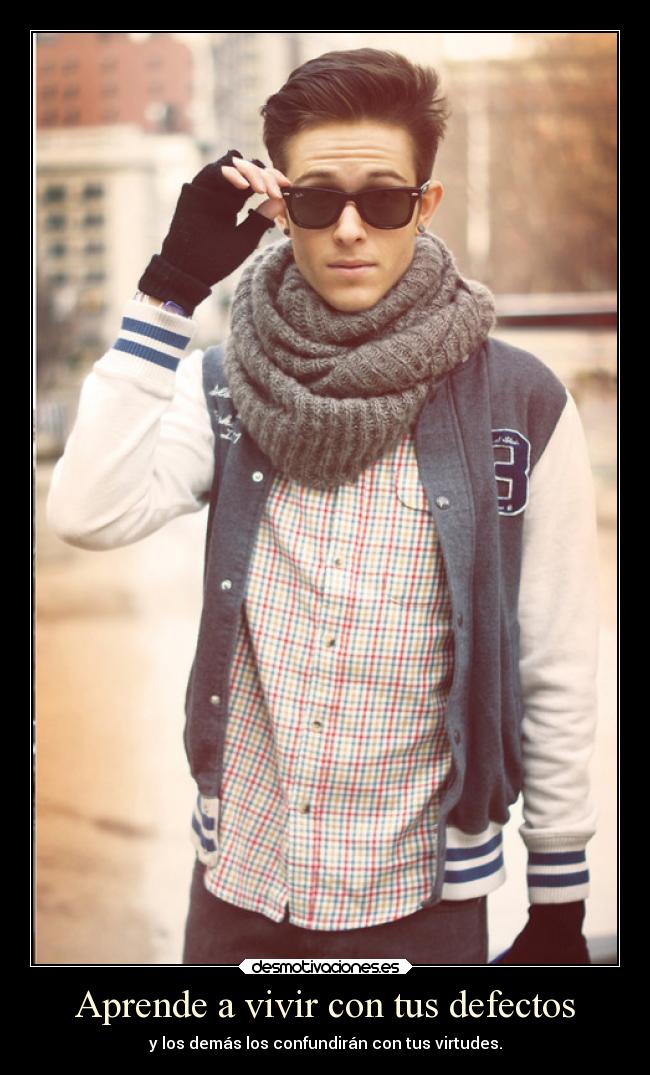 Aprende a vivir con tus defectos - 