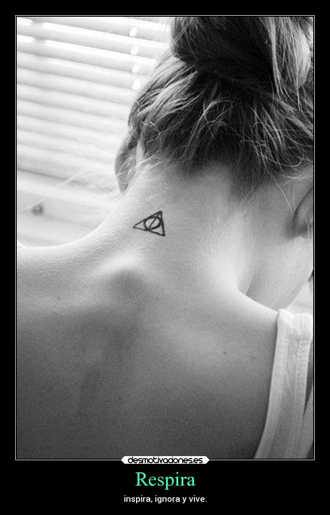 Respira - inspira, ignora y vive.