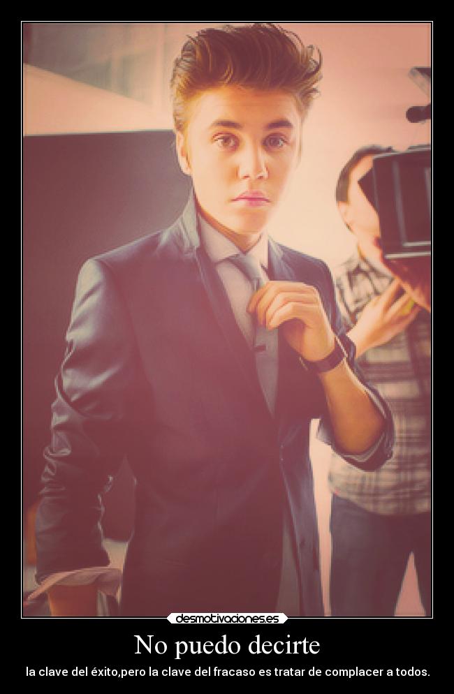 No puedo decirte - la clave del éxito,pero la clave del fracaso es tratar de complacer a todos.