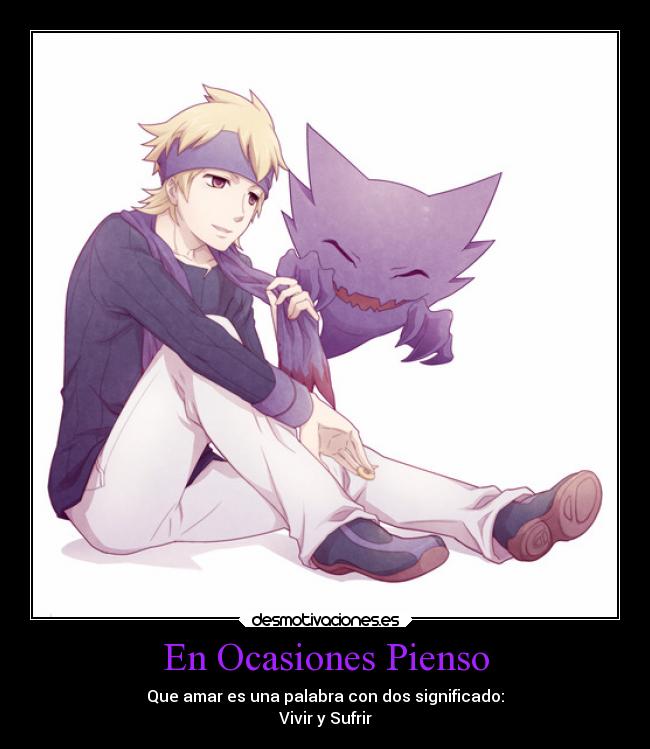 carteles amor anime fanart pokemon desmotivaciones