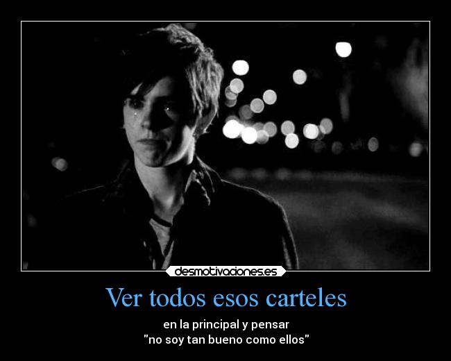 Ver todos esos carteles -