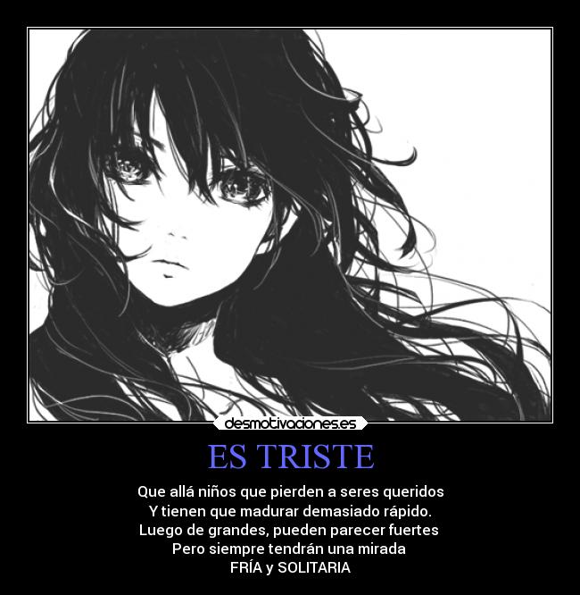 ES TRISTE - 
