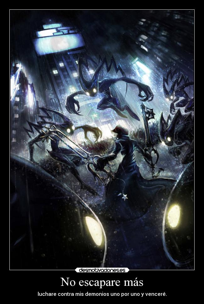 No escapare más - 