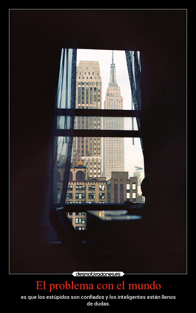 El problema con el mundo - 