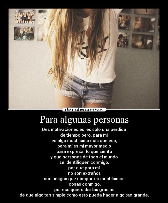 Para algunas personas -