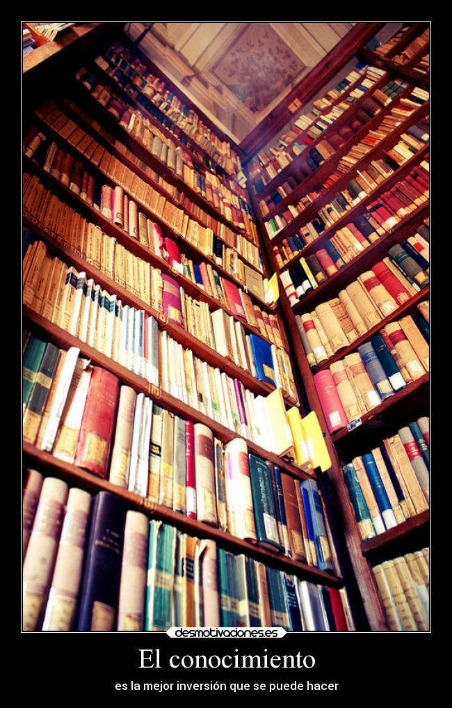 El conocimiento -
