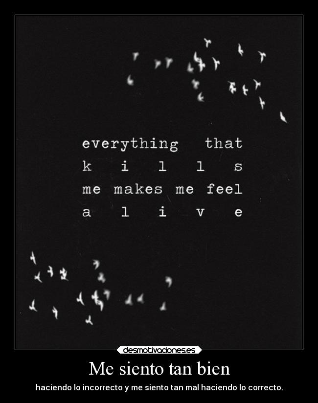 Me siento tan bien - 