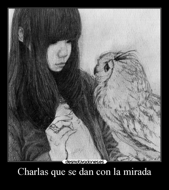 Charlas que se dan con la mirada - 