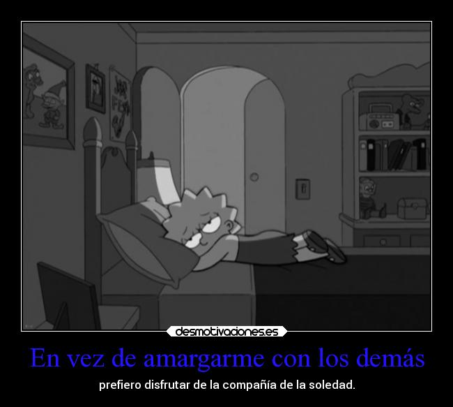 En vez de amargarme con los demás - 