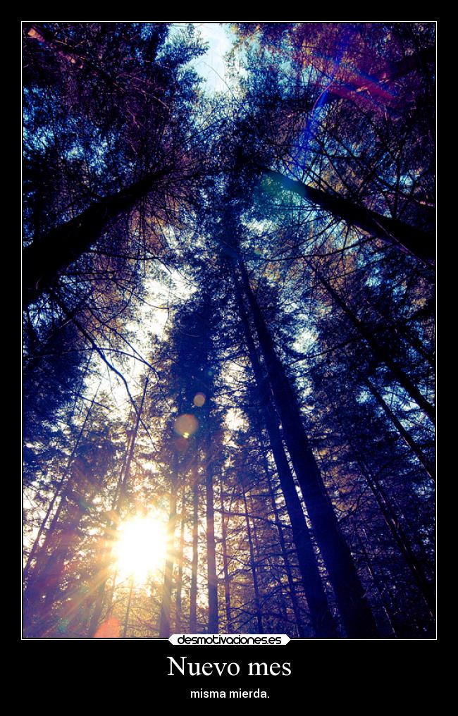 Nuevo mes - misma mierda.