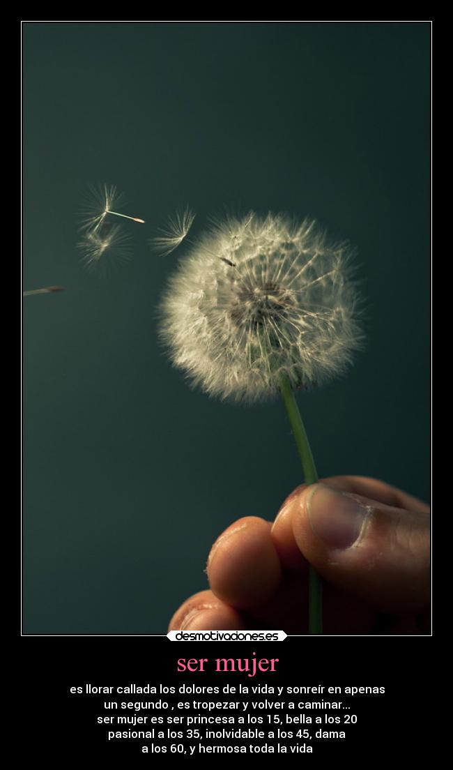 ser mujer - 