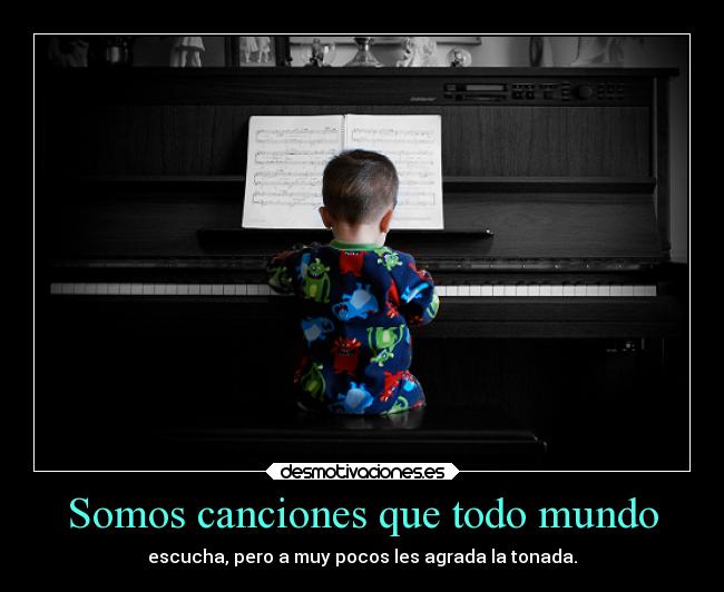 carteles mundo musica desmotivaciones