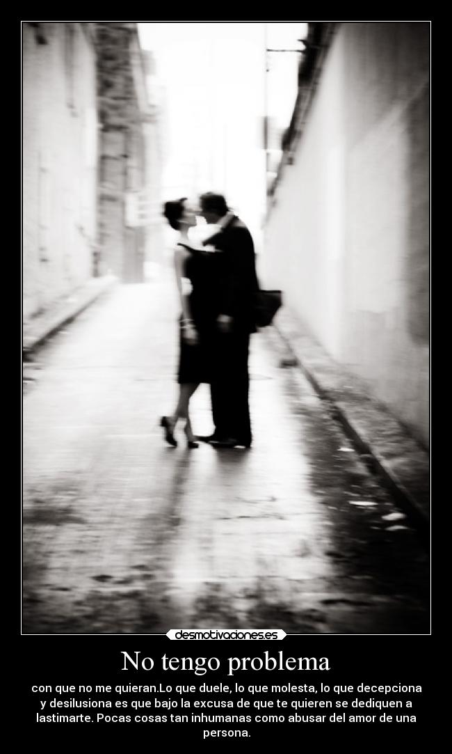 No tengo problema - 