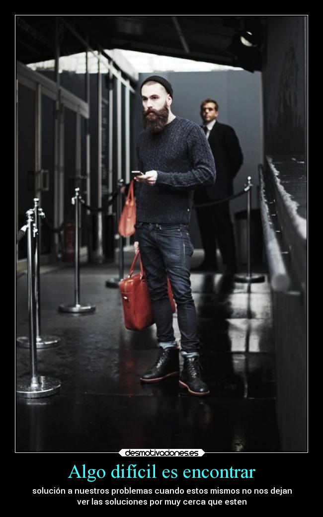 Algo difícil es encontrar -