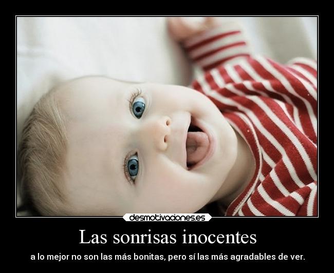 Las sonrisas inocentes -