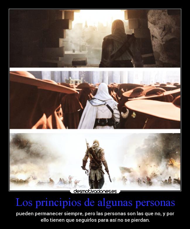 Los principios de algunas personas -