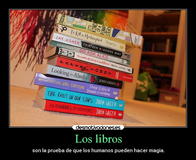 Los libros -